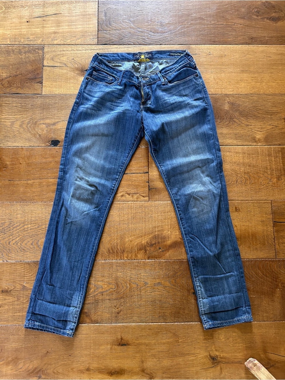 Lucky Brand Women's Medium Blue Skinny Jeans
